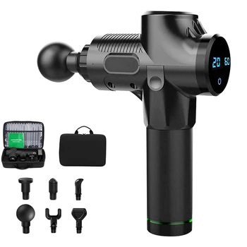 Facial massage gun muscle relaxation massager electric vibration fascia gun muscle relaxation pain relief for fitness