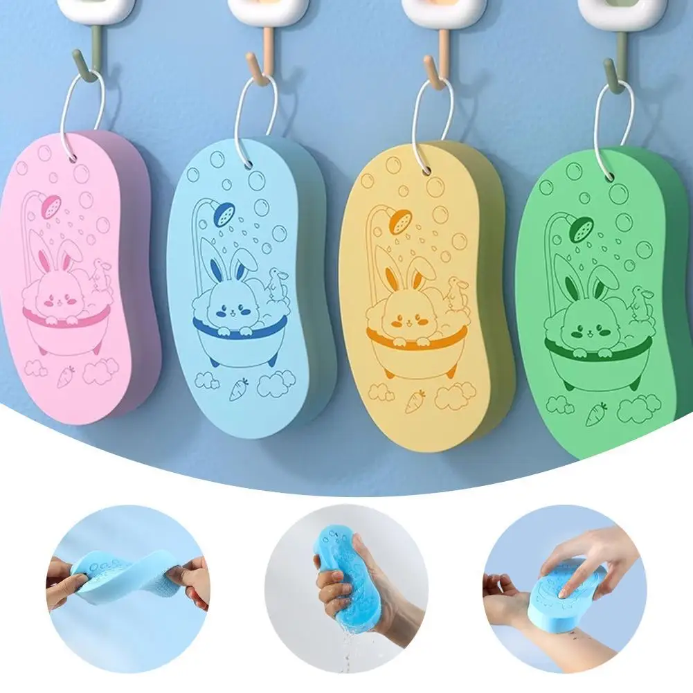 Double-sided Exfoliante Soft Sponge Dead Skin Remover Back Scrubbing Tool Bathing To Remove Dirt Exfoliating Brush Skin Cleaner