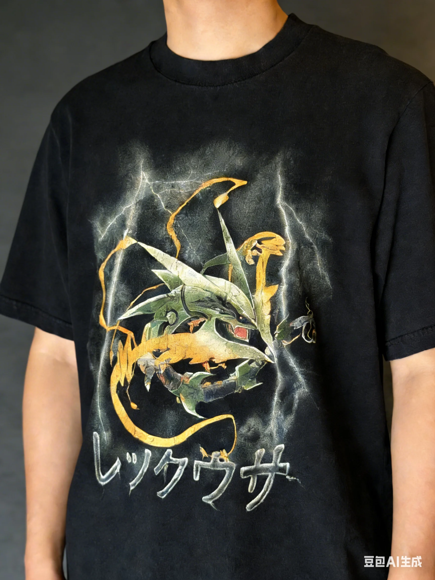 2026 Popular Summer Fashion New Pokemon Split Seat High-end 3d Printed Outdoor Sportswear Casual Shirt in Large Size