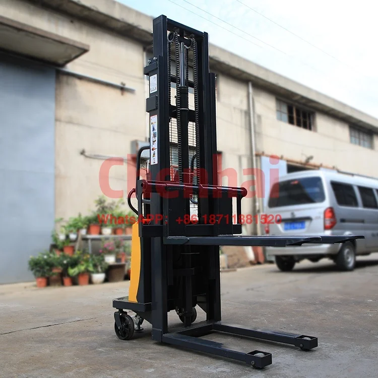 Pangolin Automatic Electric Forklift 2 Ton Hand Stacker Electric Pallet Stacker