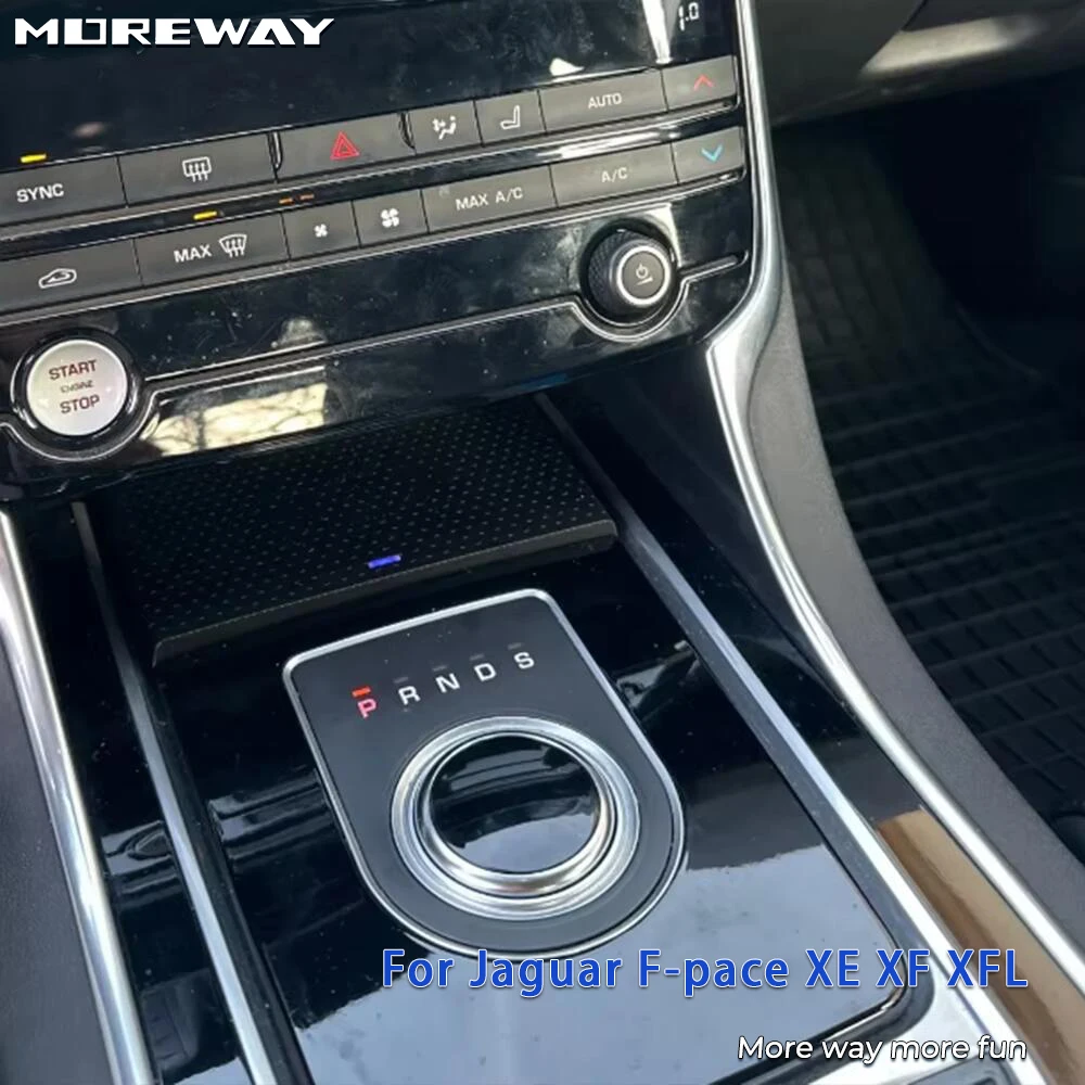 

Беспроводное зарядное устройство Moreway для Jaguar F-pace XE XF XFL 2020, держатель для телефона, аксессуары для салона автомобиля