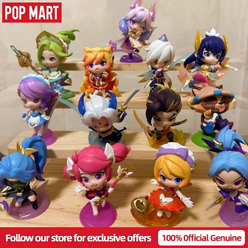 

POP MART Fight For the Golden Spatula Chibi Series Blind Box Mystery Box Guess Bag Toys Doll Cute Anime Figure Desktop Ornament
