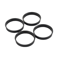 Hub Centric Rings 66 6mm to 57 1mm Improve Driving Performance Reduce Vibrations Compatible with For Skoda For Nissan Set of 4