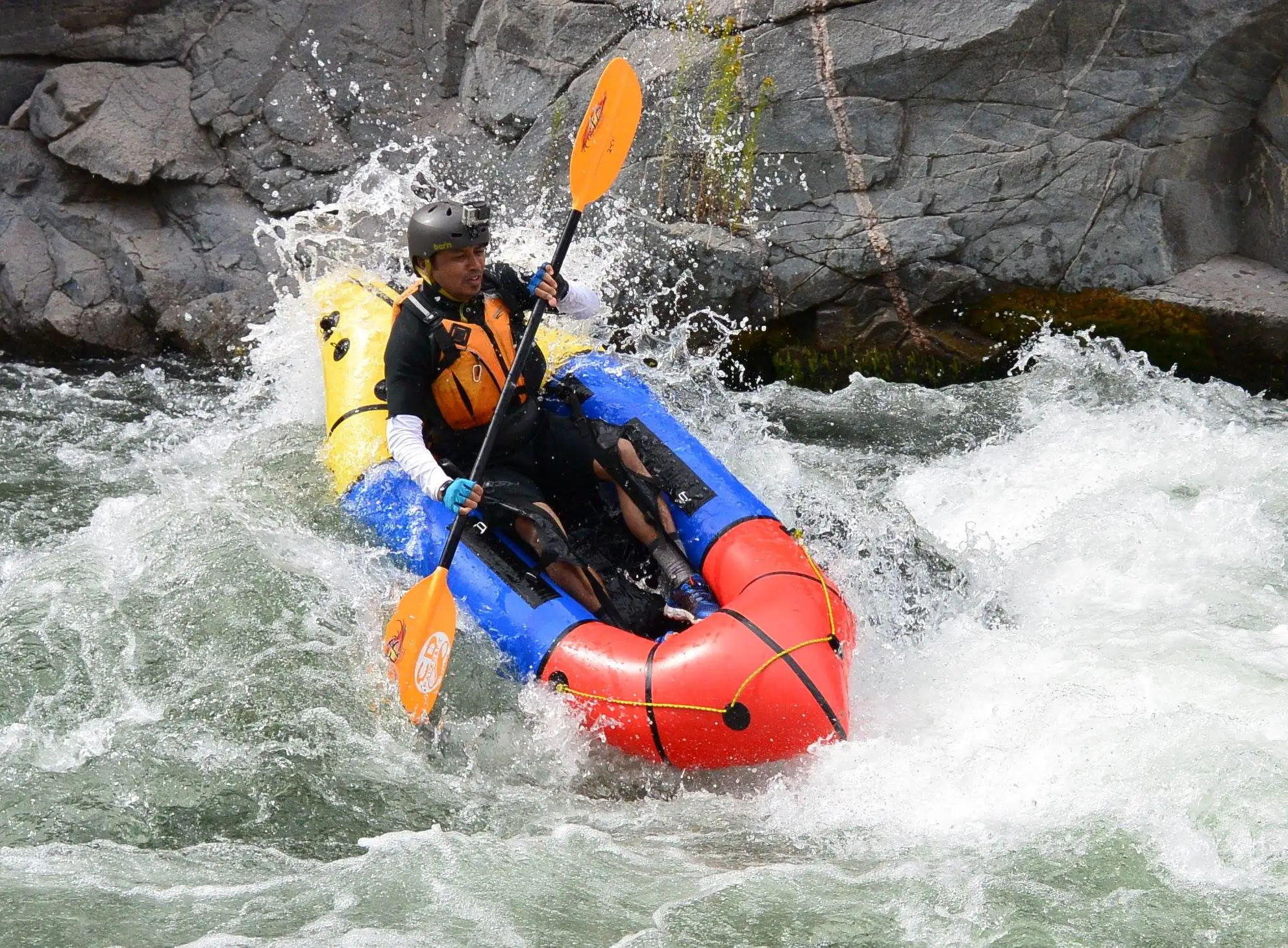 

Discount Pack Raft Self Bailing TPU For Packraft Ultralight Packraft Whitewater Inflating Packraft Boat