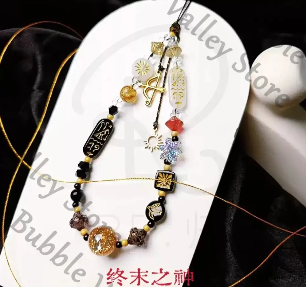 

Любовь и глубокий космос, аниме Zayne, косплей, цепочка для телефона из бисера, кулон, мультяшная бусина ручной работы, длинная цепочка для телефона, ремешок, украшение, рождественский подарок