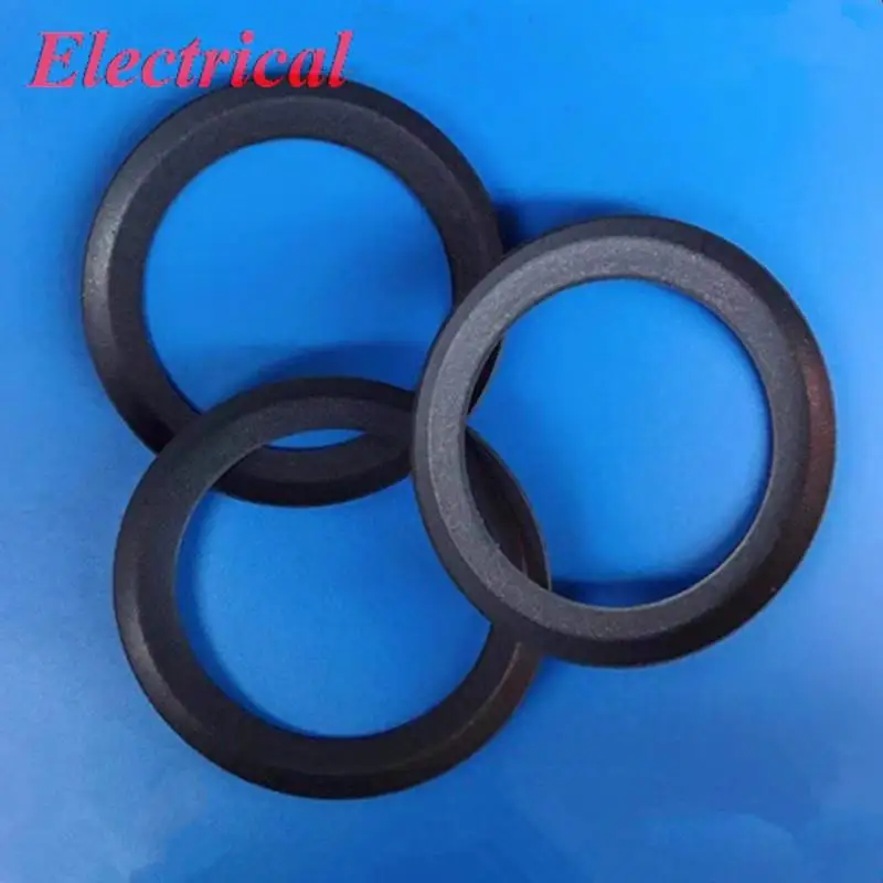 1pc Black Air Pump Piston Ring Wear-resistant Piston ring For Air Compressor Power Tools 0.6/0.8/1.0/1.2mm Thickness