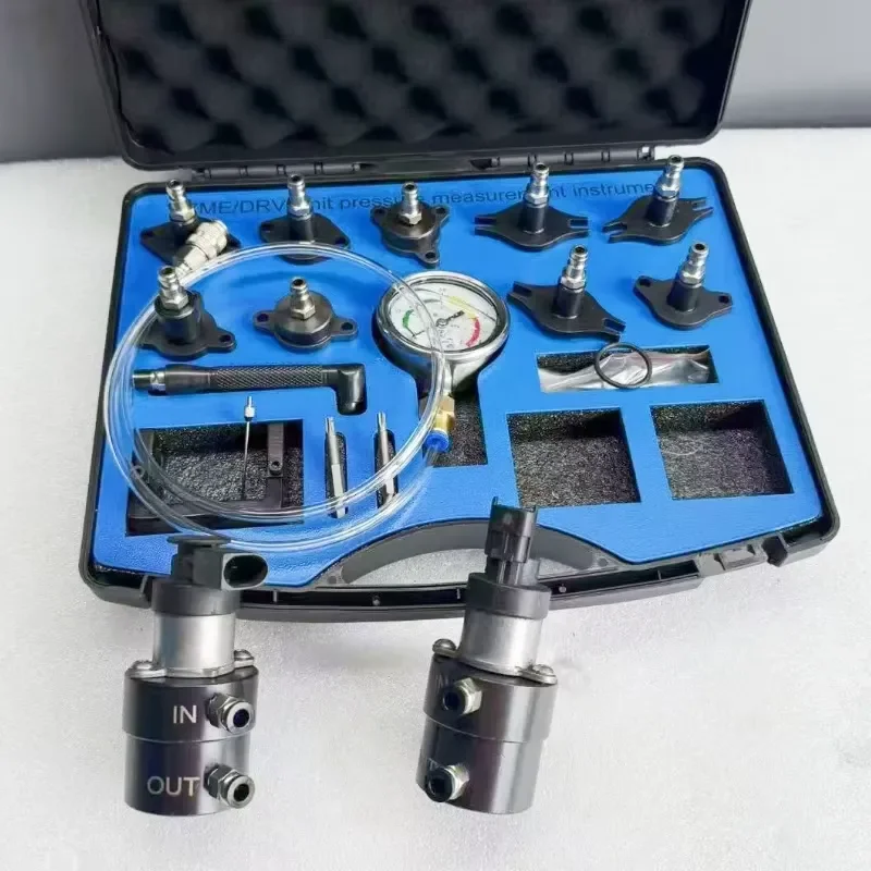 BLT ME DRV Metering Unit Pressure Test Kit Common Rail Fuel Pump Measuring Tool With Pressure Gauge Repair Tools