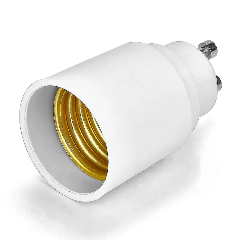 Imagem -03 - para E27 Adaptador Gu10 para E26 Suporte da Lâmpada Conversor Base Soquete Led Lâmpada Estender Plugue Adaptador de Energia Gu10