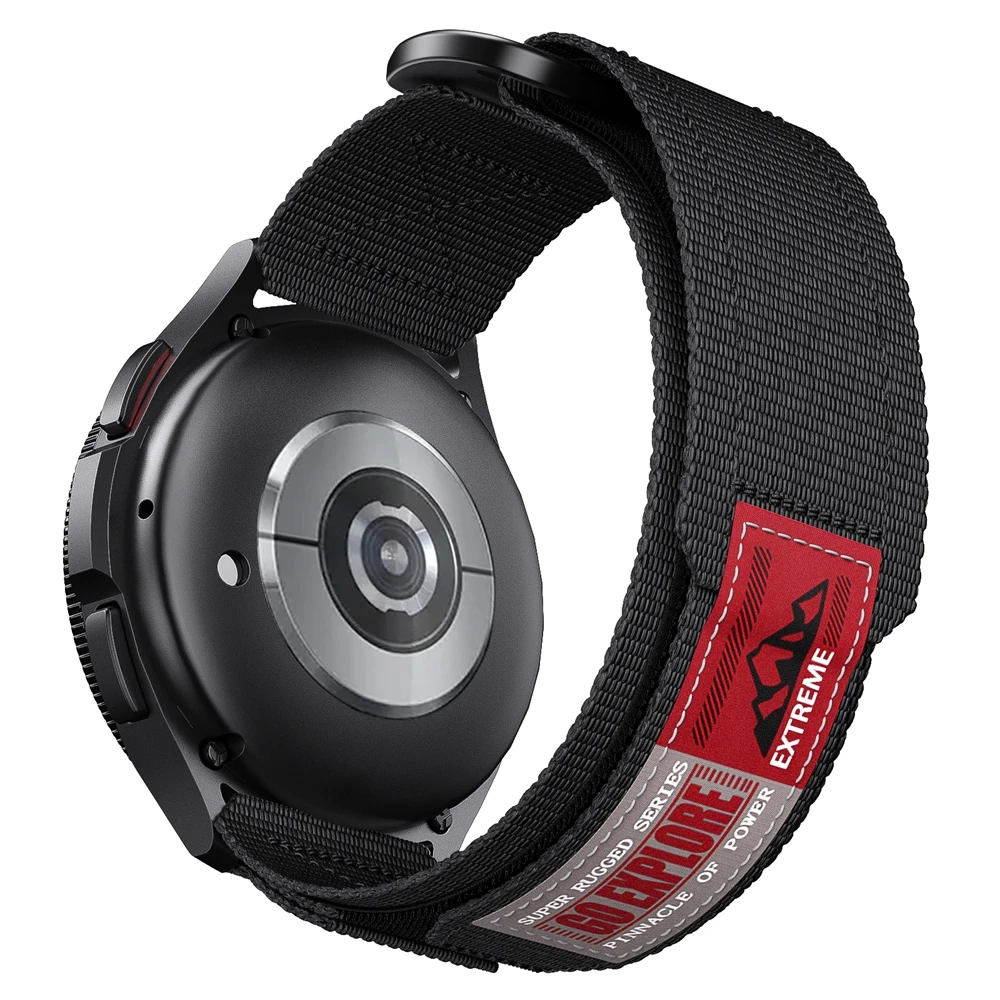 22 مللي متر سهلة تناسب الرياضة النايلون حزام لهواوي ساعة GT6 GT5 برو الفرقة ل GT6 GT5 GT4 GT3 46 مللي متر في نهاية المطاف سوار الساعات #5