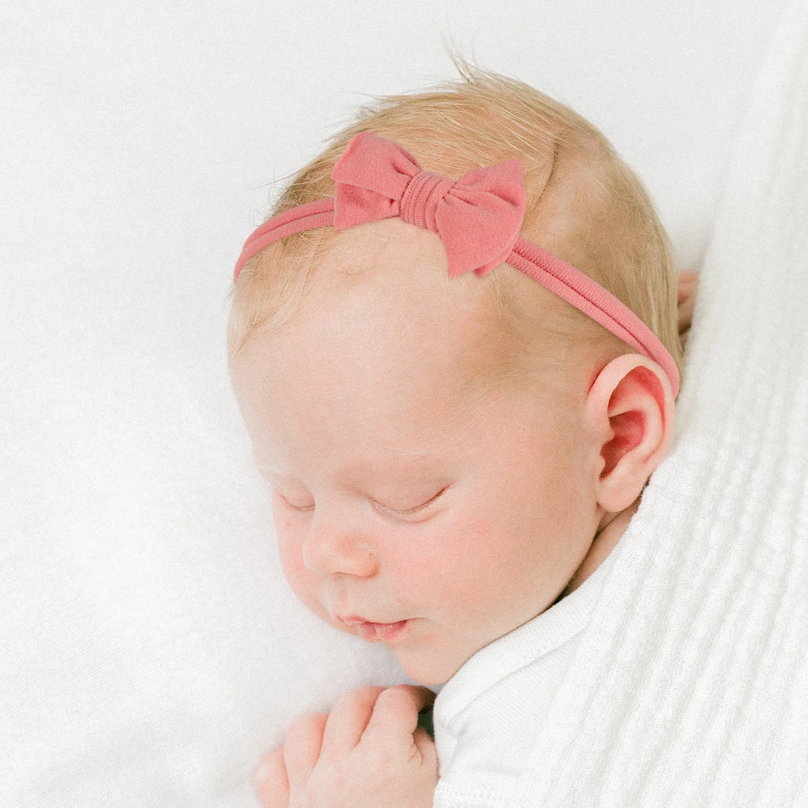 

3pcs Bowknot Hairbands For Baby Delicate Elastic Kids Headbands Baby Shower Party Floral Decorative Stretchy Infant Hairbands