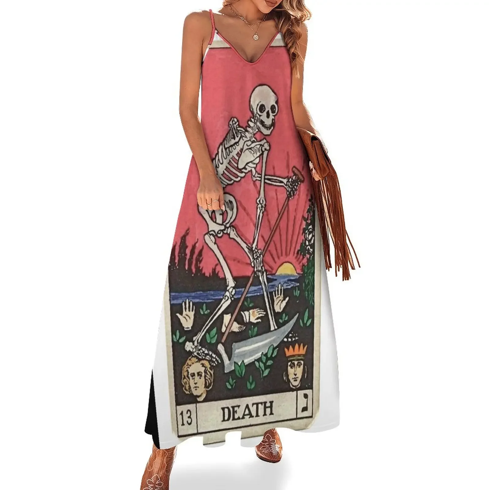 

Tarot card death Sleeveless Dress Female dress party dresses women Womens dresses summer dress for women 2025