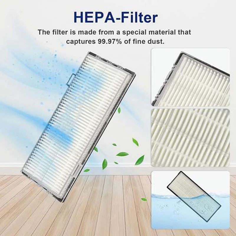 ABDJ-29 Uds para Roborock S7 Maxv Ultra/S7 Pro Ultra accesorios para aspiradoras cepillo lateral principal filtro de fregona bolsas de polvo