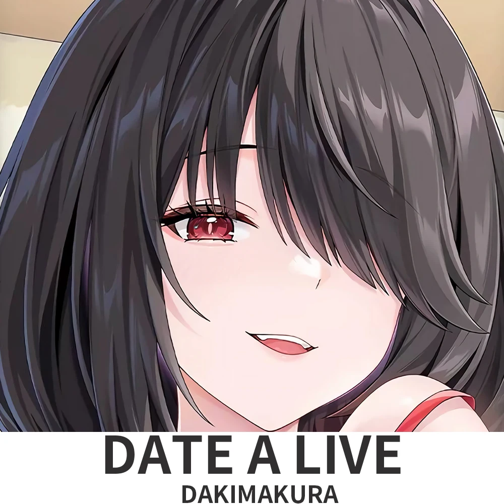 Dakimakura Date A Live Tokisaki Kurumi Hugging Body Pillow Case Anime Pillow Cushion Cover