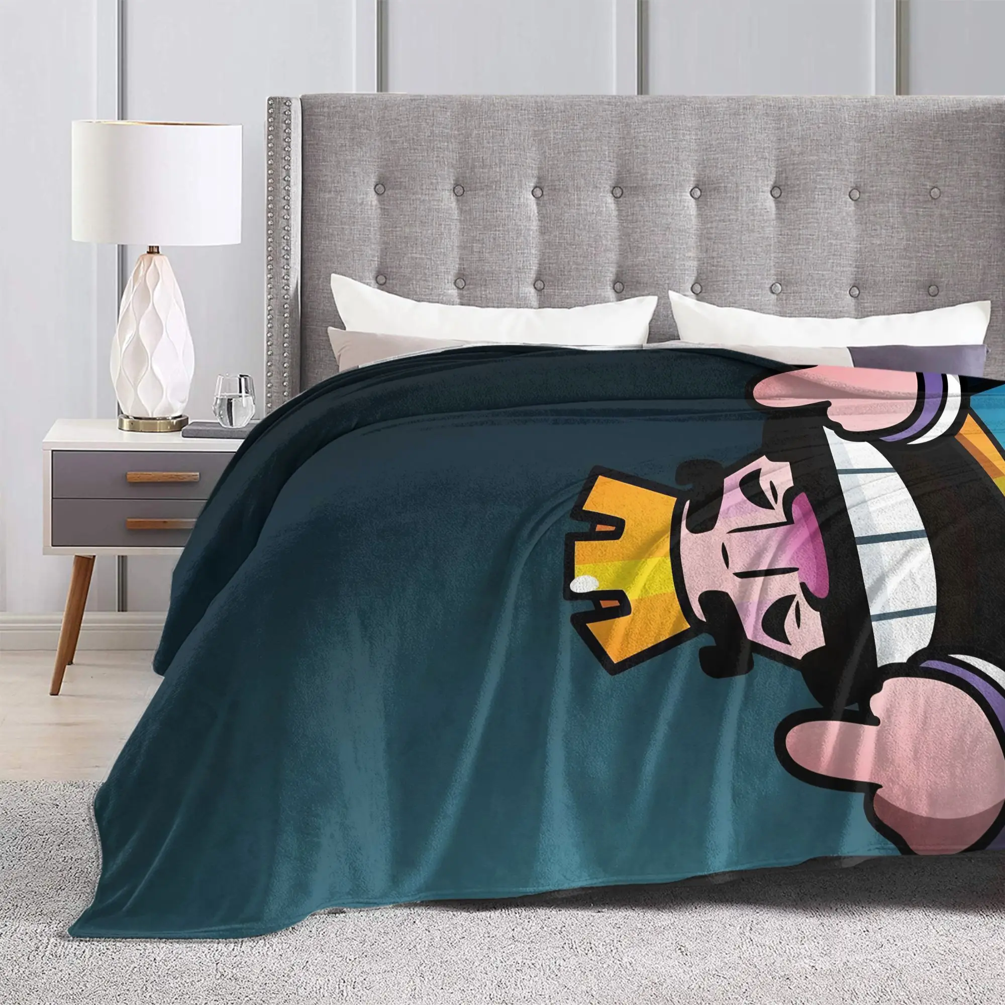 بطانيات لعبة Clashes Royaleds من الفلانيل بطانية رمي ناعمة جديدة لغطاء ربيع الخريف #3