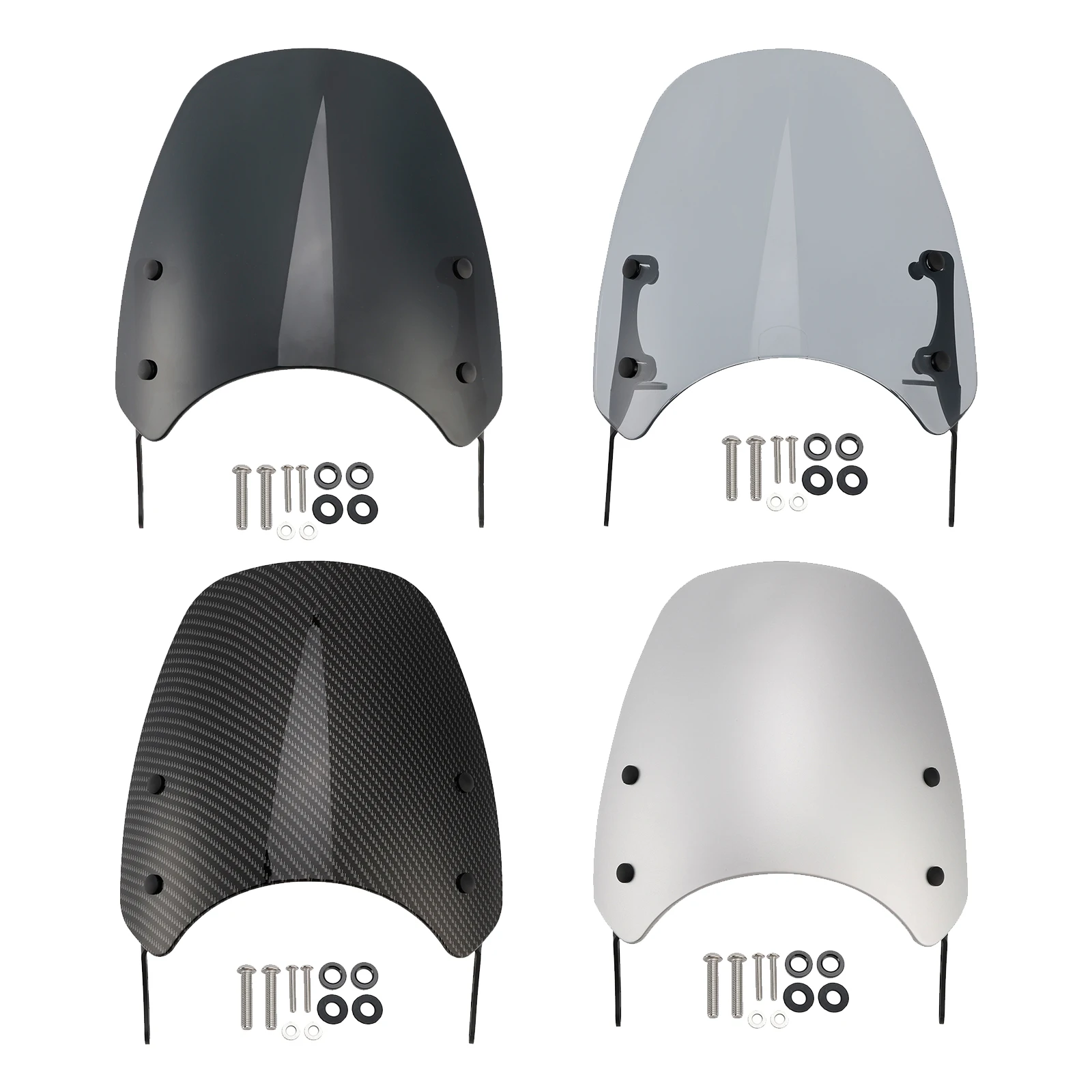 

Topteng Windshield Windscreen for KAWASAKI Eliminator 500 2024-2025