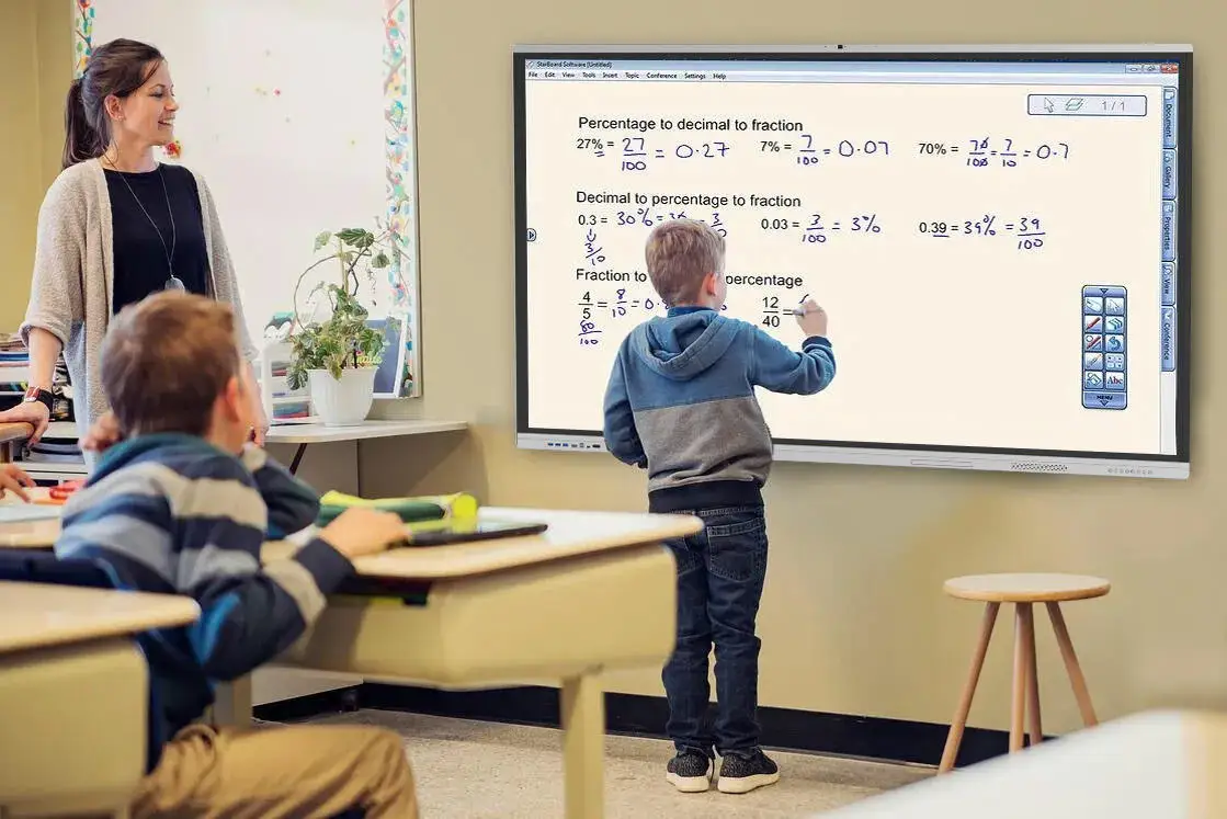 

2024 Smart Whiteboard All-in-One Electronic Teaching Board Science Education Equipment Children's Interactive Blackboard