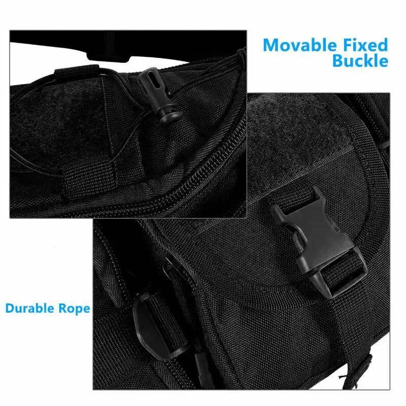 Men\'s Waist Bag Casual Large Bags Travel Outdoor Camping Utility Tactical Waist Fanny Packs Large Belt Pouch Crossbody Bags