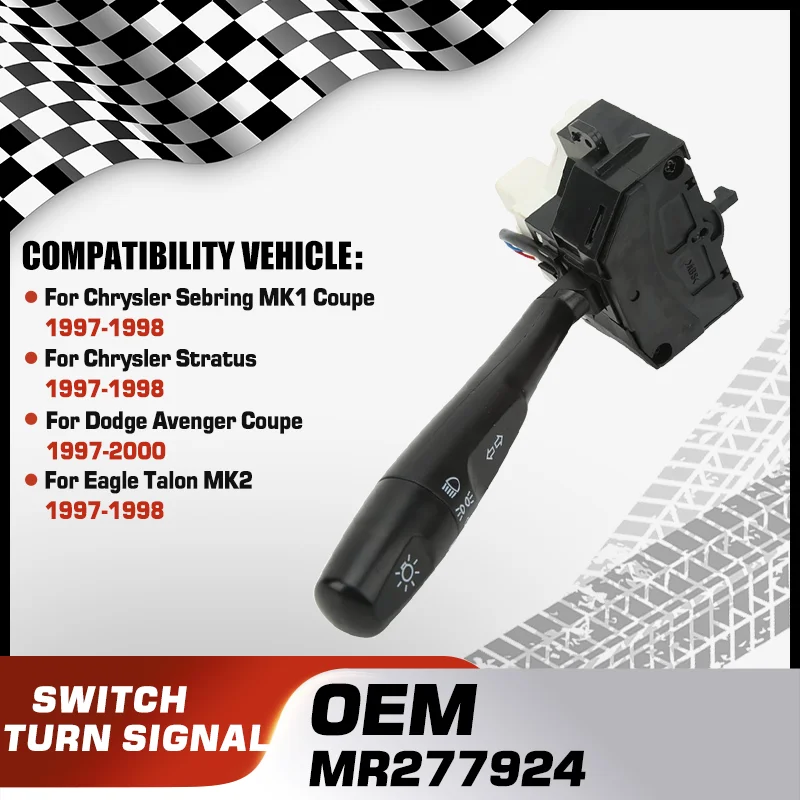 

Car Turn Signal Switch For Chrysler Sebring MK1 Coupe Chrysler Stratus Eagle Talon MK2 1997-1998 Dodge Avenger Coupe 1997-2000
