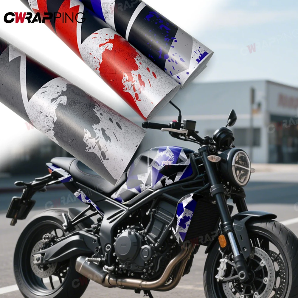 Adesivo de vinil para carro, à prova d'água, para motocicleta, resistente a arranhões, filme autoadesivo, acessórios automotivos, filmes para carrocer