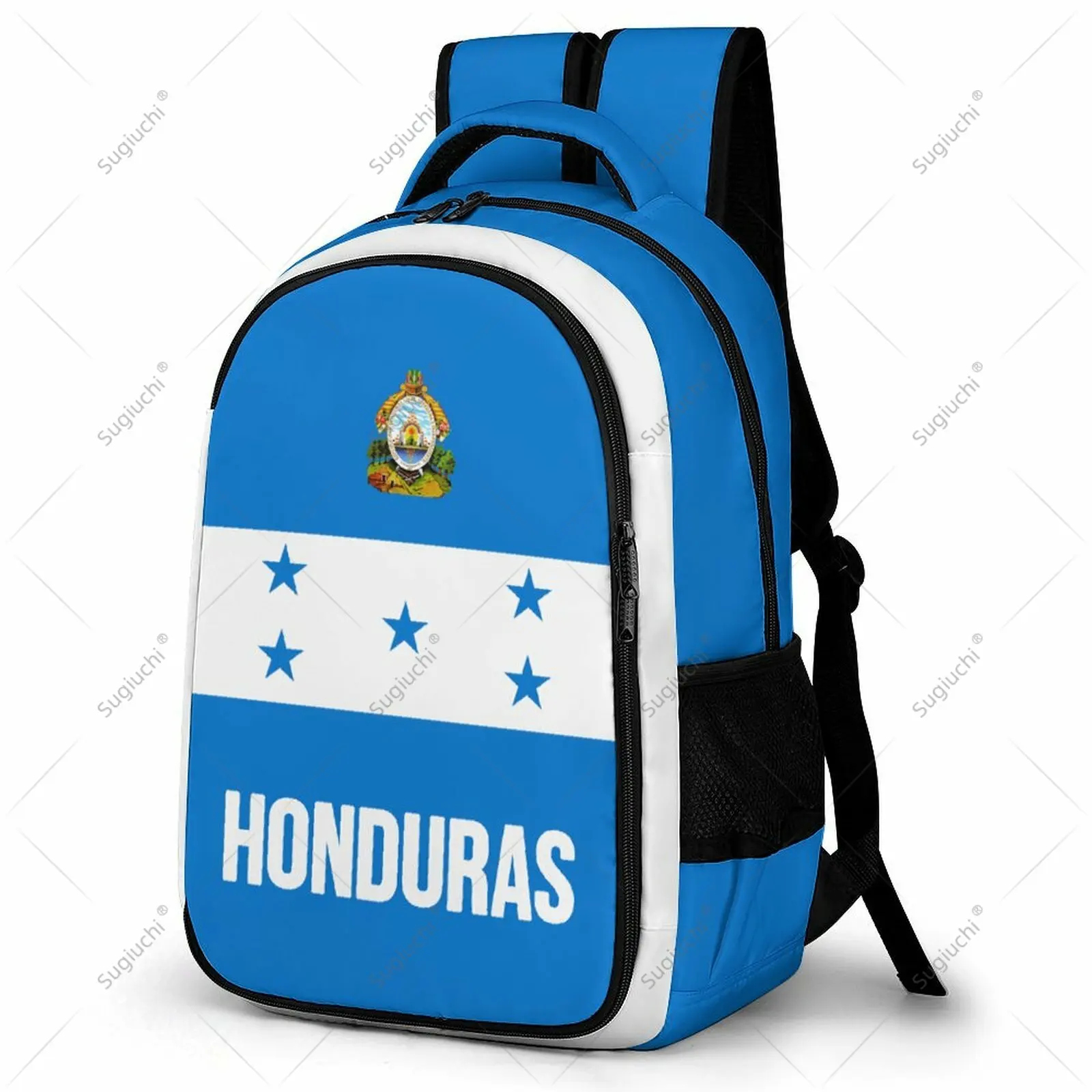 Backpack Honduras Flag Student Schoolbag Smart Business Travel Leisure Backpack Laptop Back Pack Office Work Bag