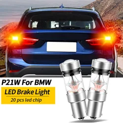 2pcs LED Brake Light Blub Lamp P21W BA15S 1156 Canbus No Error For BMW X1 E84 F48 2015-2018 X3 F25 X3 G01 F97 2010-2017