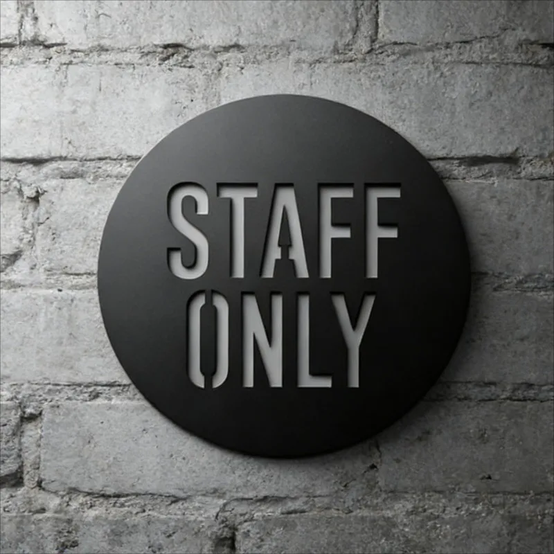 Laser Cut Acrylic 3D Sign 