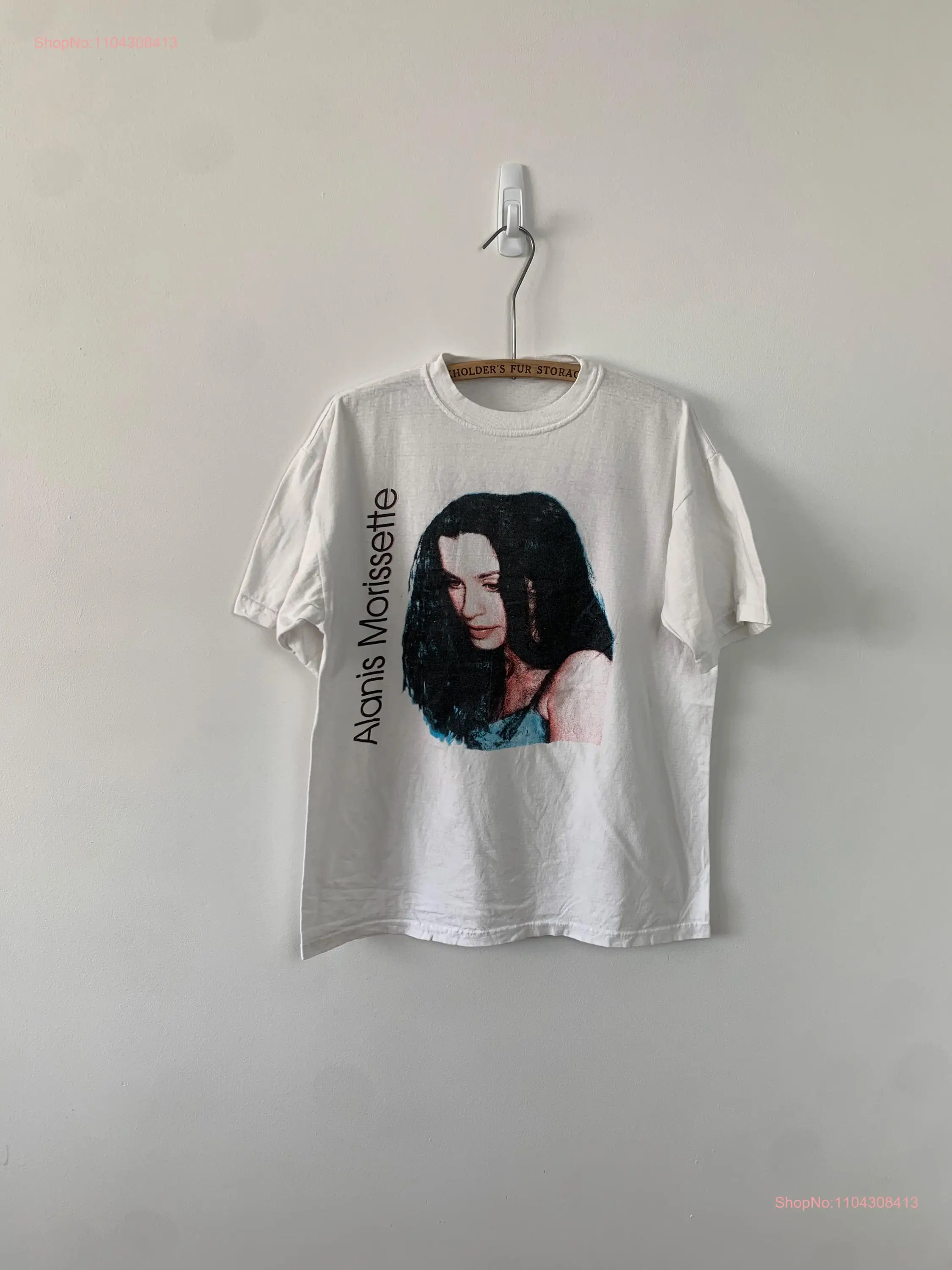 1999 Alanis Morissette Supposed Former Infatuation Junkie Tour T Shirt long or short sleeves