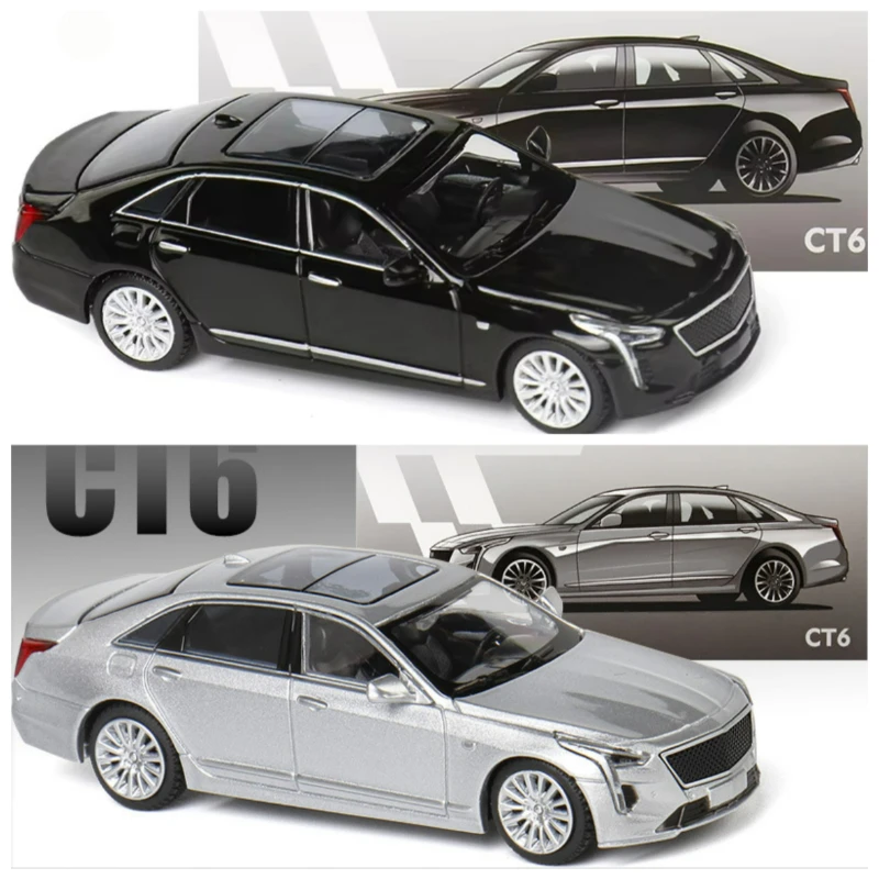 

MASDI 1:64 CT6 black Diecast Model Car