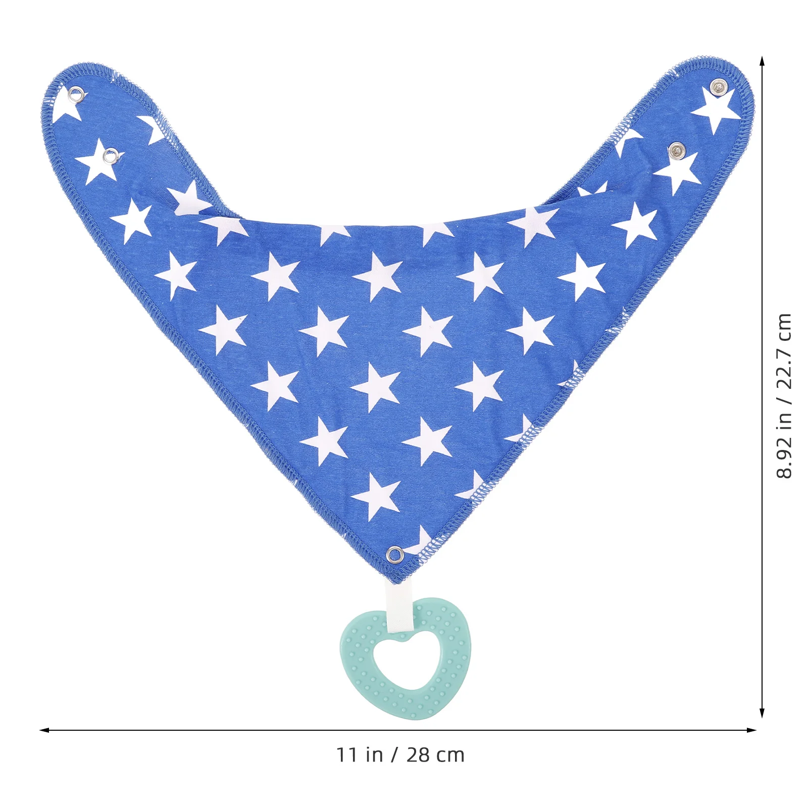 2 قطعة المرايل الطفل باندانا لعابه القطن الثلاثي للجنسين بنين بنات لينة تنفس مريحة سهلة الجافة الطفل باندانا لعابه المرايل #4