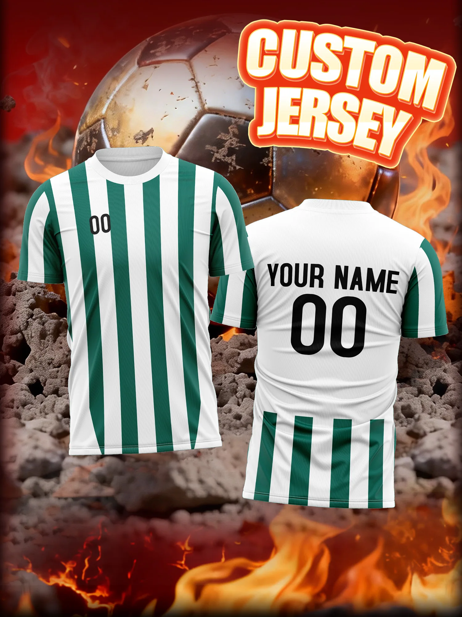 

Футбольная майка с индивидуальным номером и именем, тренировочная футболка, экипировка для начинающих игроков