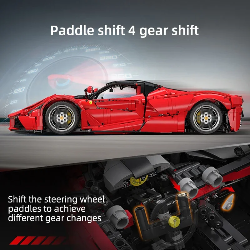 Kada 4739Pcs Technical City Racing Supercar Model Building Blocks Sports Car Vehicle Bricks Toys Children Boys Birthday Gift