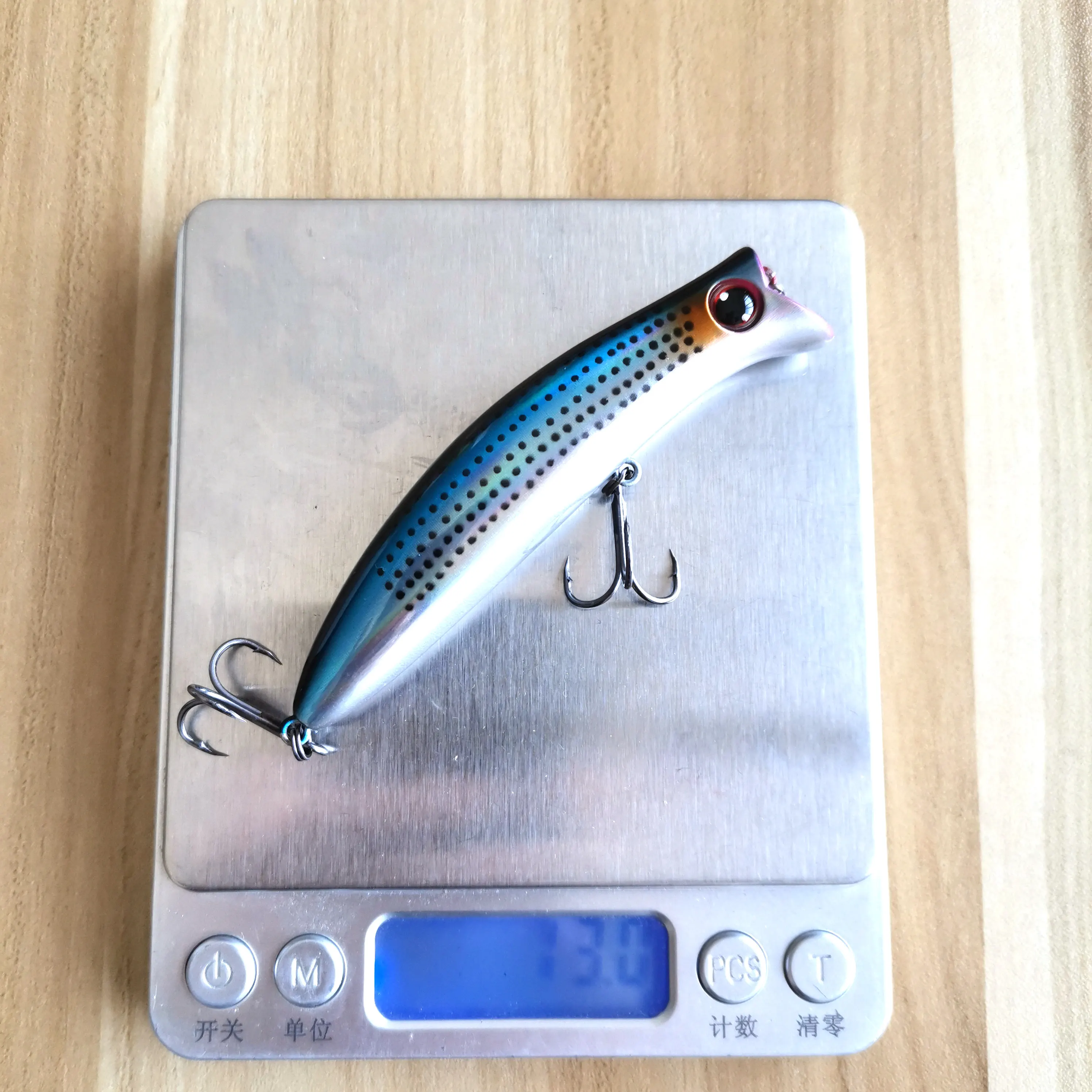 Aoclu schwimmender Wobbler 110mm 14,8g 90mm 13g Rassel harter Köder Hybrid Minnow Köder für das Angeln an Land Strand boot Rock Bass Forellen