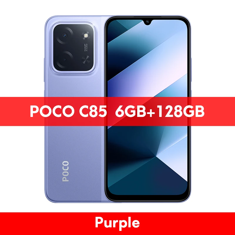 POCO C85 Global Version Smartphone 128/256GB Helio G81-Ultra