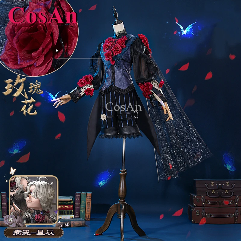 

CosAn Anime Game Identity V Emir Cosplay Costumes Fashion Uniform Full Set Halloween Party Role Play Clothing S-XXL
