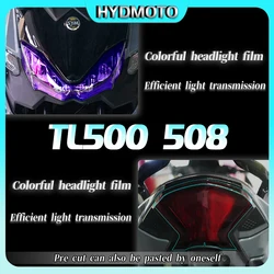 For SYM TL500 508 accessories transparent headlight protection film Tail light instrument film scratch repair modification parts