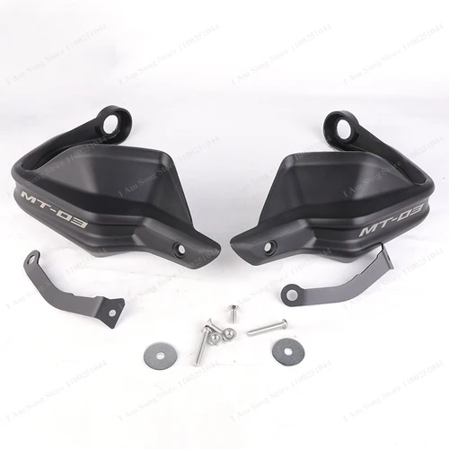 Imagen 2 del producto Protectores de manos para motocicleta, cubierta protectora para YAMAHA MT-03 MT-25, mango protector de mano a prueba de viento y anticaída