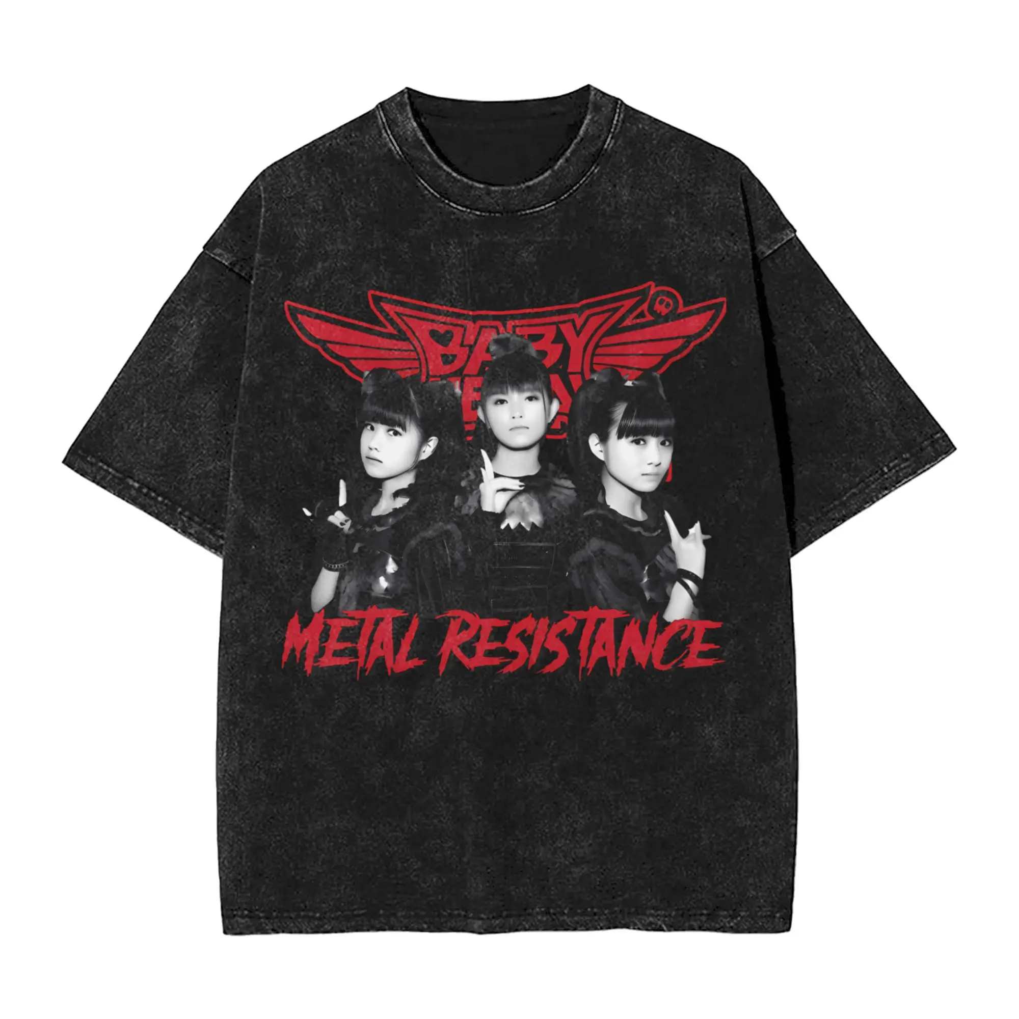 

Babymetal T Shirts for Men Pure Cotton Casual T-Shirts O Neck Baby Music Tees Short Sleeve Clothing Gift Idea