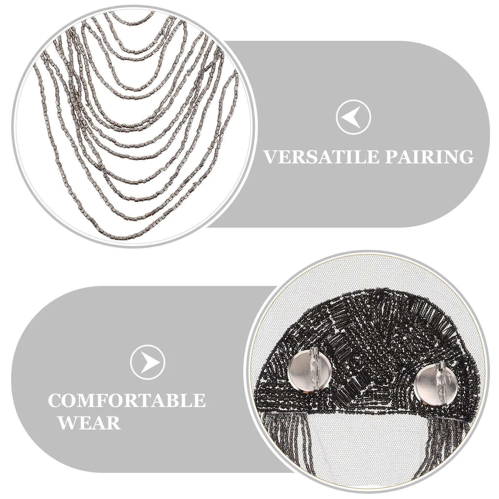 2Pcs Boho Shoulder Epaulettes Beaded Tassel Pins for Formal Suits Jackets Unisex Clothing Accessories Unique Fringe Brooches