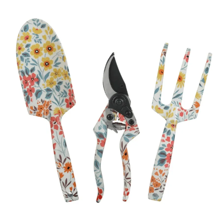

Expert Gardener 3Piece Pattern Hand Garden Tool Set