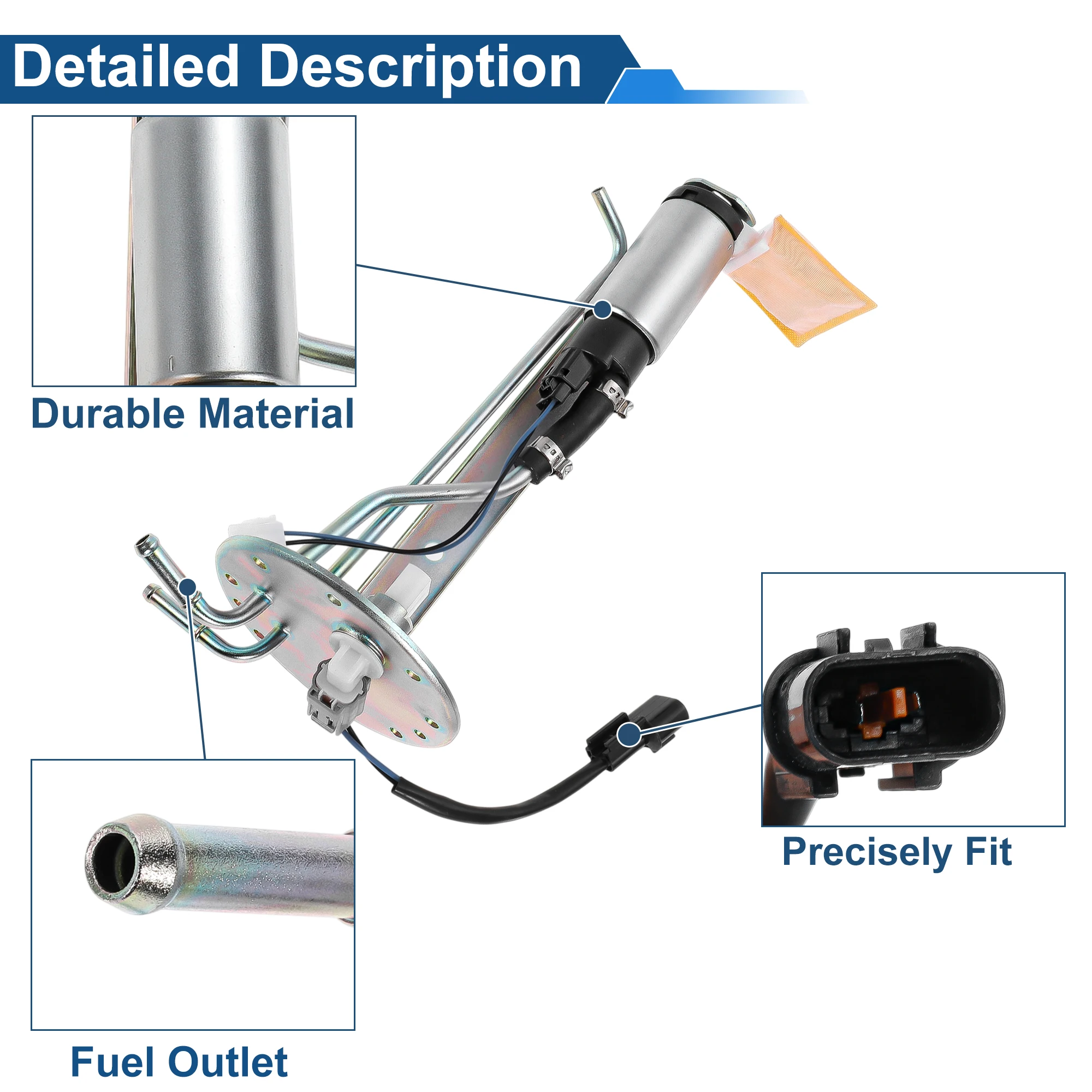 Modul Unit Pengirim Tingkat Bahan Bakar X Autohaux untuk Isuzu/untuk Chevrolet Pickup No.8972207980