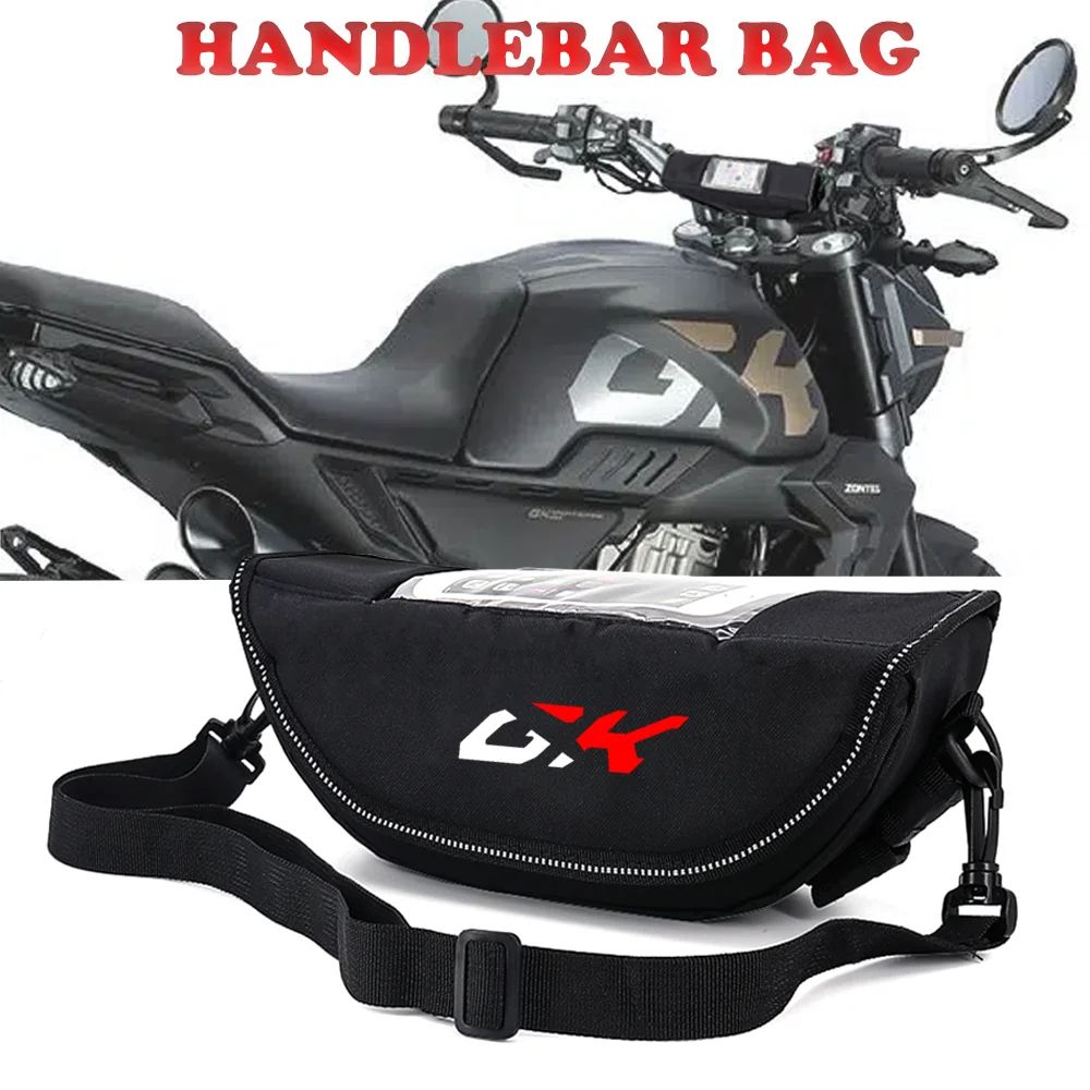 

For Zontes GK 125 / GK 155 / GK 125X Dustproof and Waterproof Motorcycle Steering Wheel Navigation Bag