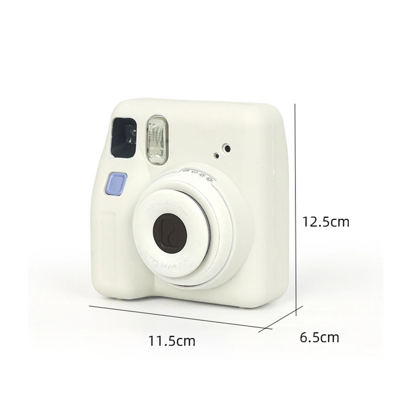 เคสซิลิโคนป้องกันการหล่นสําหรับฝาครอบกล้อง instax mini SE