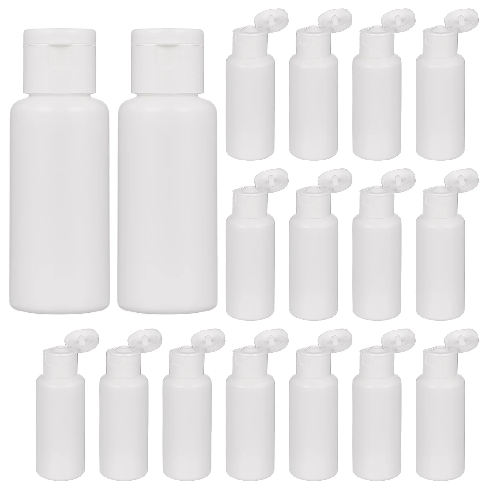 

30pcs 30Ml Plastic Travel Bottles Refillable Lotion Sub-Bottles Smooth Portable Containers For Shampoo Creams Trip Skincare