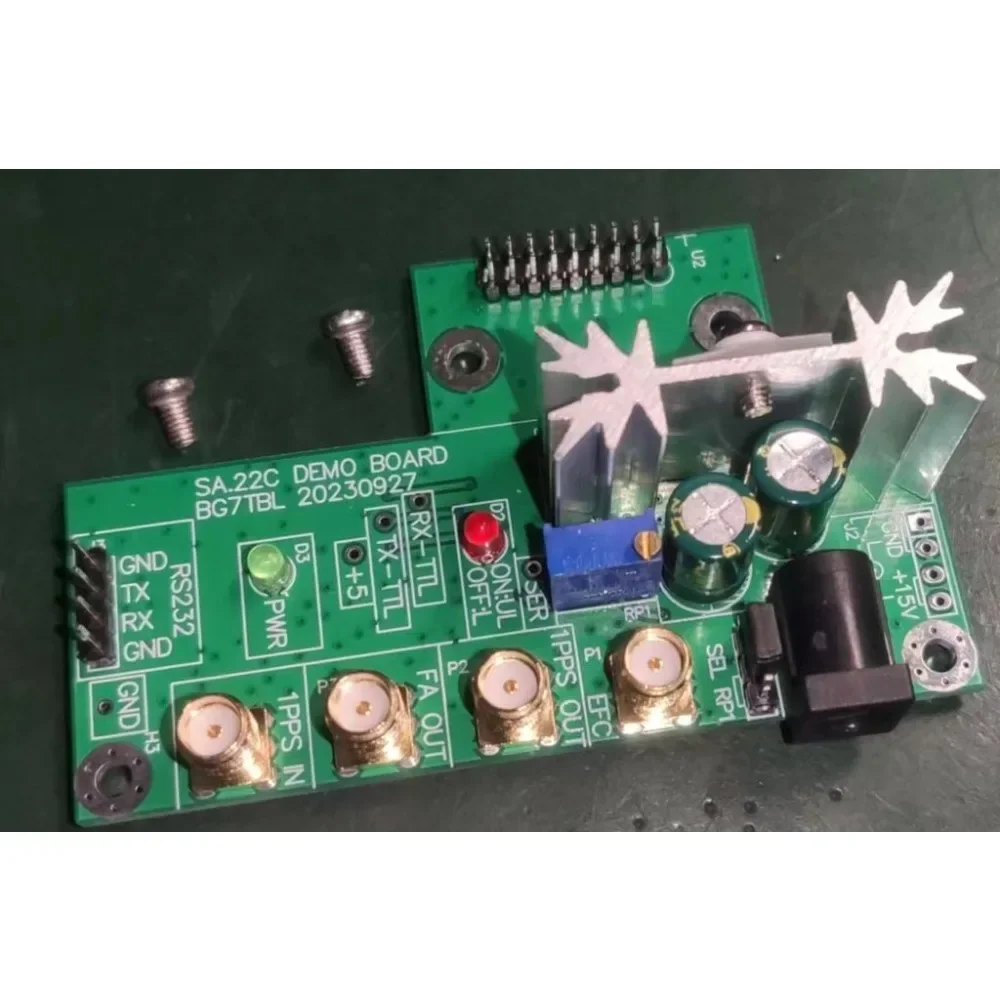 SA.22C Rubidium Interface Atomic Clock, Test Board, Multiplex Output