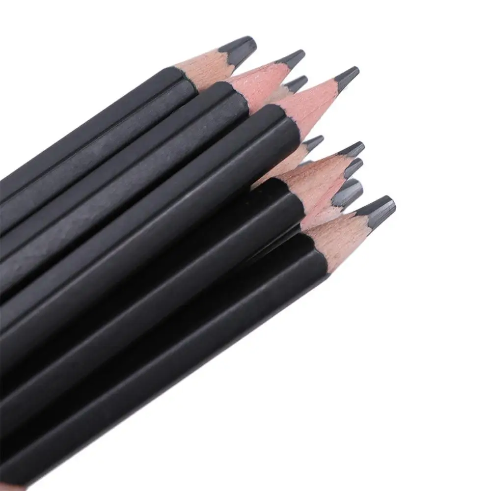 

Smooth Writing Sketch Pencil Set 4B 5B 6B 7B 8B HB 2H 4H B 2B 3B Graphite Pencil Details Highlight Professional Drawing Pencil