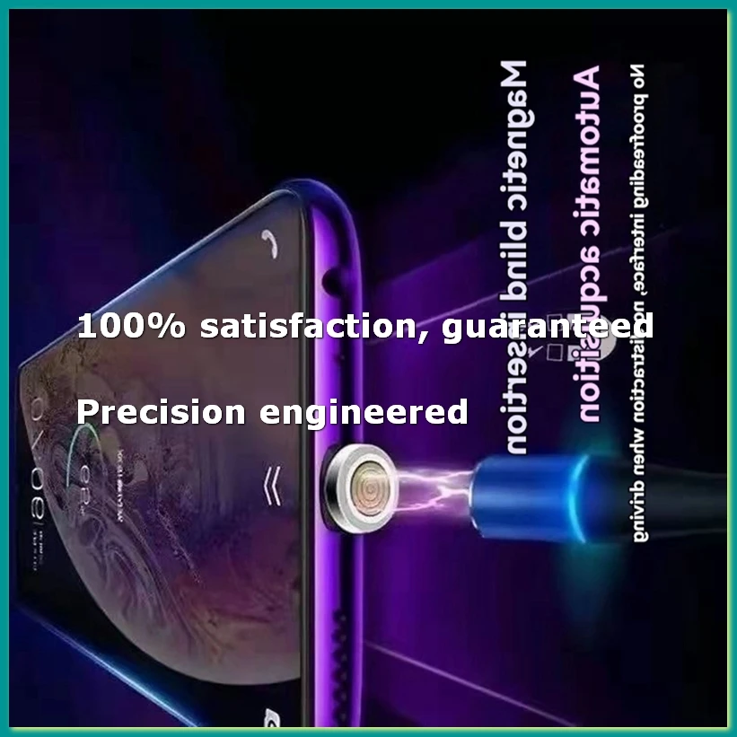 7Pin Type C Magnetic Plug Tips Fast Charging Cable Adapter for Magnetic Charger 360° Degree Rotation Connector 5PCS-A86Z