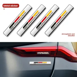 3D Metal Car Sticker Badge Case Styling Decoration For Audi RS Q3 Q5 Q7 SQ3 SQ5 SQ7 RSQ3 RSQ5 RSQ7 TT A4 A3 A6 C6 C7 Q2