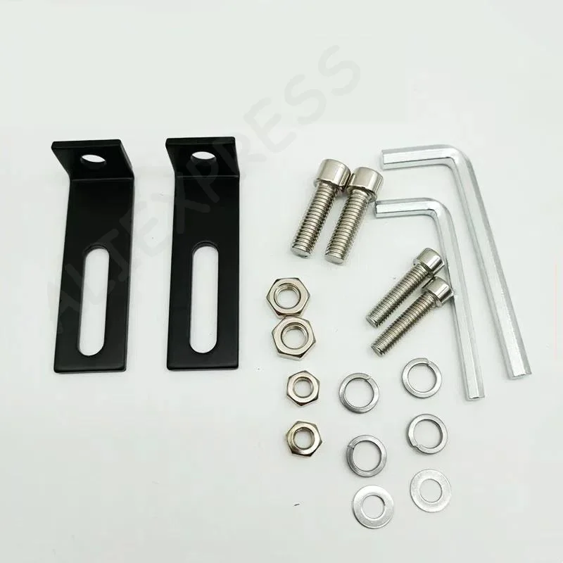 New New 1pair Universal Bracket For Motorcycle Headlight Signal Lamp Fixed Bracket Mount Dirt Bike Indicator Lamps Holder 3