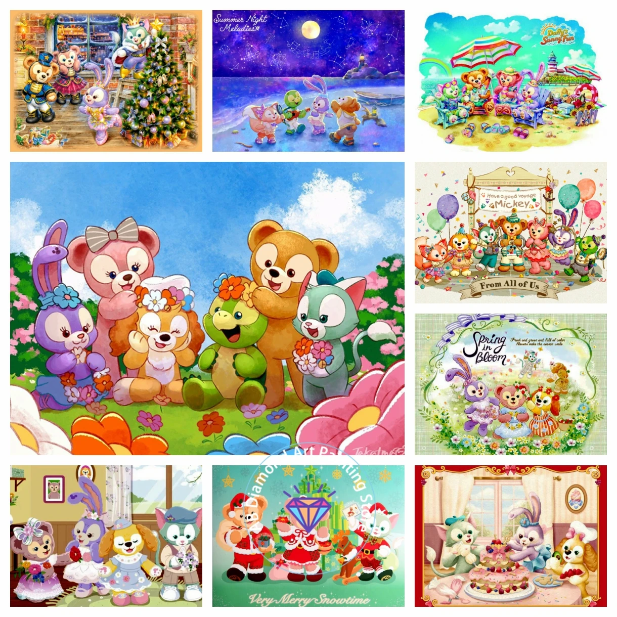 �y�Z�[�����zLinaBell �_�b�t�B�[�ƗF�B�_�C�������h�h���L�b�g 5D DIY �N���X�X�e�b�`����A�[�g�M�t�g�H�|�Ƃ̑�����l�q���M�t�g