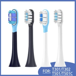 Replacement Toothbrush Heads for MIJIA T301/T302/T501 Sonic Electric Tooth Brush DuPont Bristle Nozzles With Vacuum Packaging